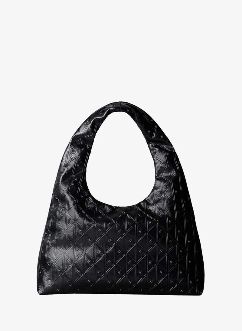 CALVIN KLEIN Puffer Emblem Logo Shoulder Bag